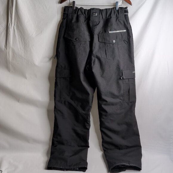 Ocean and Earth Men's Black Snowpants OE PRO Ski/Snowboard, Size Medium - Picture 2 of 11